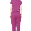 Women's Cotton Flash Printed Night Suit Set of Top & Pyjama - Image 4