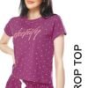 Women's Cotton Flash Printed Night Suit Set of Top & Pyjama - Image 5