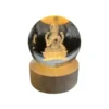 3d Led Laxmi Ji Crystal Ball Night Lamp - Image 7