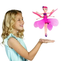 Pink Plastic Flying Fairy Dolls, 18 X 15 X 4 cm