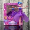 Pink Plastic Flying Fairy Dolls, 18 X 15 X 4 cm