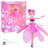 Pink Plastic Flying Fairy Dolls, 18 X 15 X 4 cm